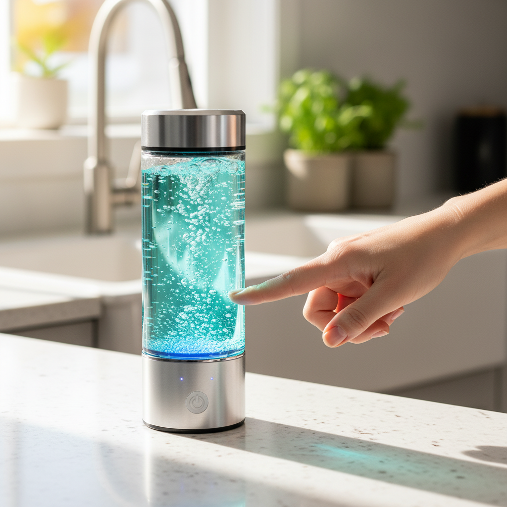 Hydrogen Water Bottle | Ionized Water Generator